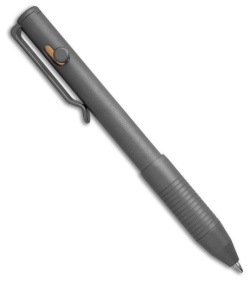 Big Idea Design USA Bolt Action Pen Stonewash Titanium