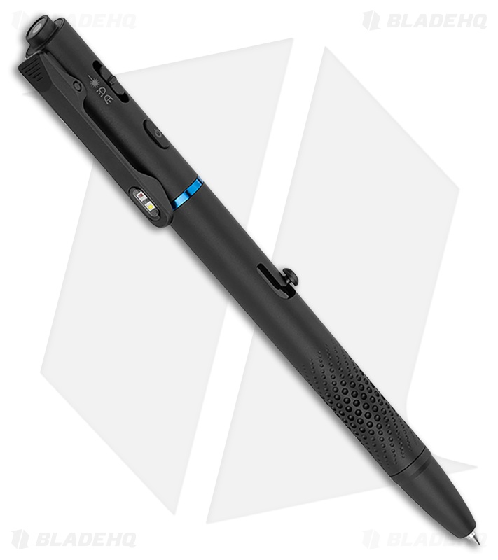 Olight O'Pen Glow Flashlight w/ Green Laser Pointer Pen Black