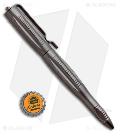 Boker Plus Click-On Aluminum Tactical Pen (Gray) 09BO119
