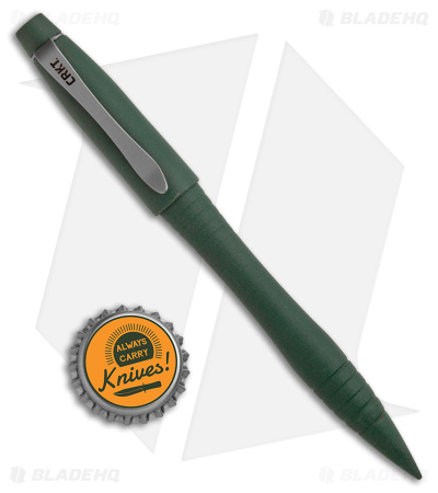 CRKT James Williams Grivory Defense Pen (Green) TPENWRG