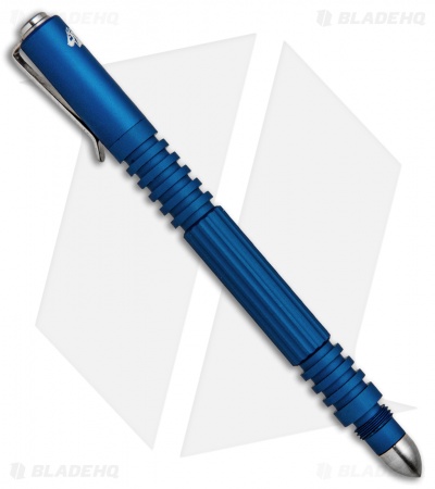 Hinderer Knives Aluminum Investigator Pen (Matte Blue)