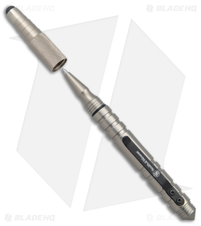 Smith & Wesson Tactical Pen + Stylus (Silver) SWPEN3S