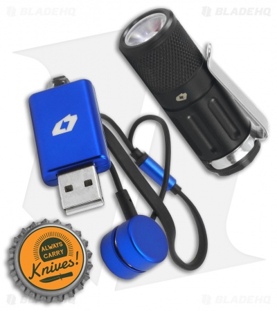 FourSevens Mini MKIII EDC Flashlight w/ USB Charger Black (900 Lumens)