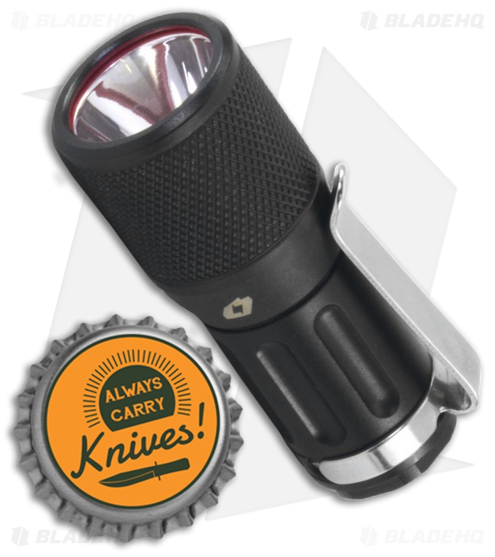 FourSevens Mini Turbo MKIII Flashlight | Black | Blade HQ