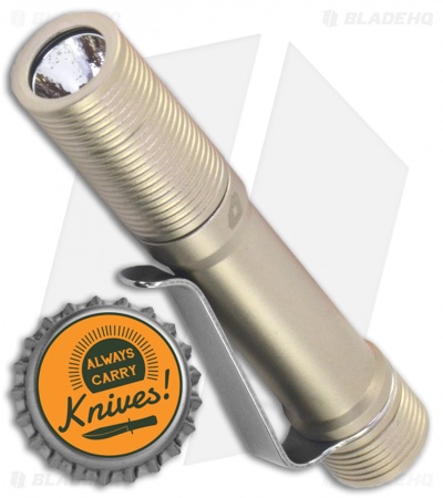 FourSevens Preon P1 MKIII EDC Flashlight Satin Nickel Nichia 219C (100 Lumens)