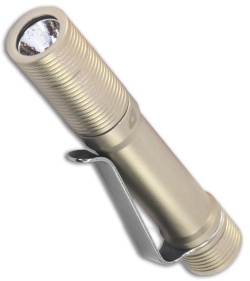 FourSevens Preon P1 MKIII EDC Flashlight Satin Nickel Nichia 219C (100 Lumens)