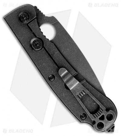 Daggerr Knives Resident Frame Lock Knife Black G-10 (3.5" Blackwash D2) RBW