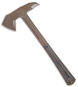 DoubleStar Hydra Series Wrath Tomahawk Axe Brown G-10 