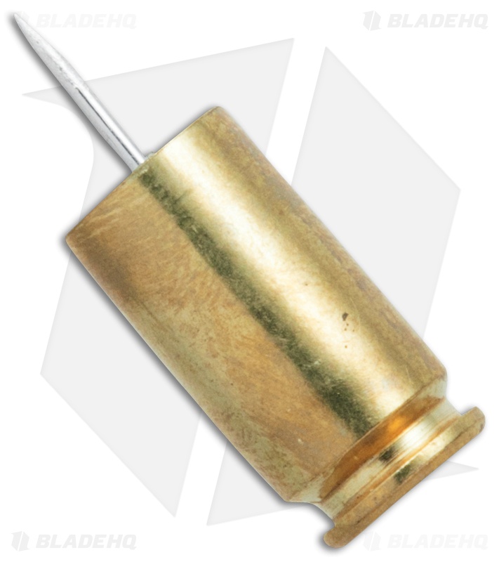 HollowPoint Gear Brass Bullet .40 Caliber Push Pins (Set of 5) Blade HQ