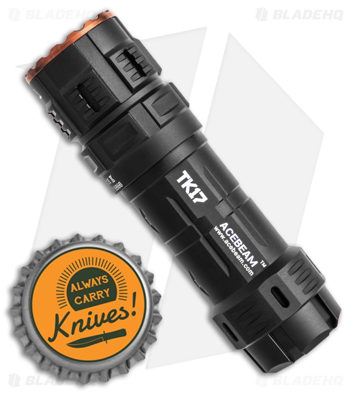 Acebeam TK17 Aluminum EDC Pocket Flashlight | 2300 Lumens | Blade HQ