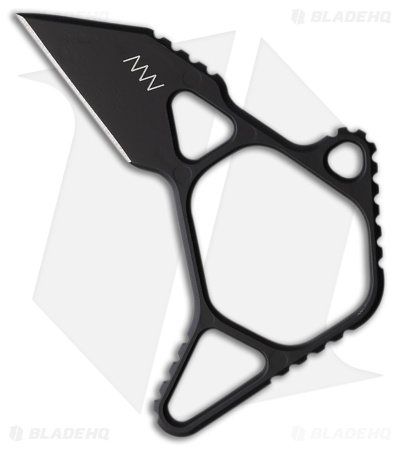 Acta Non Verba Knives M06 Fixed Blade Knife Black AISI M2 Steel (1.5" Black)