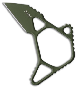 Acta Non Verba Knives M06 Fixed Blade Knife Olive AISI M2 Steel (1.5" Olive)