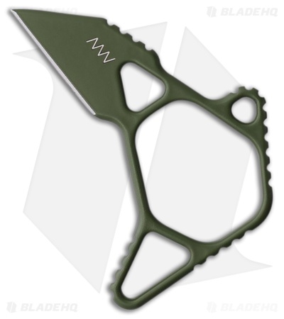 Acta Non Verba Knives M06 Fixed Blade Knife Olive AISI M2 Steel (1.5" Olive)