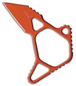 Acta Non Verba Knives M06 Fixed Blade Knife Orange AISI M2 Steel (1.5" Orange)