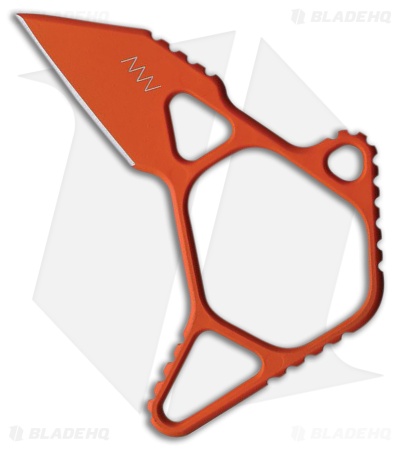 Acta Non Verba Knives M06 Fixed Blade Knife Orange AISI M2 Steel (1.5" Orange)