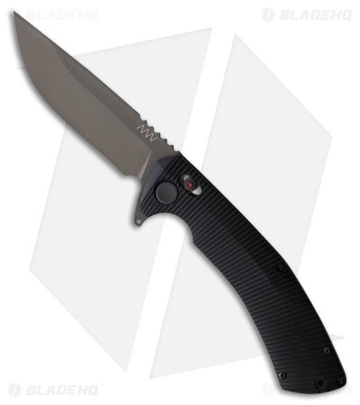 Acta Non Verba A400 A-Lock Knife Black G-10 DLC