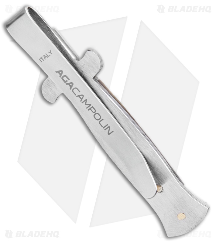 AGA Campolin Stiletto Money Clip (Honey Horn)