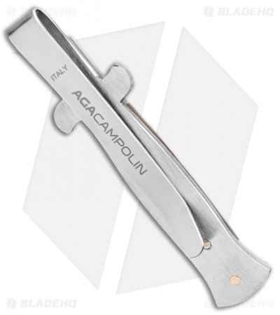 AGA Campolin Stiletto Money Clip (Honey Horn)