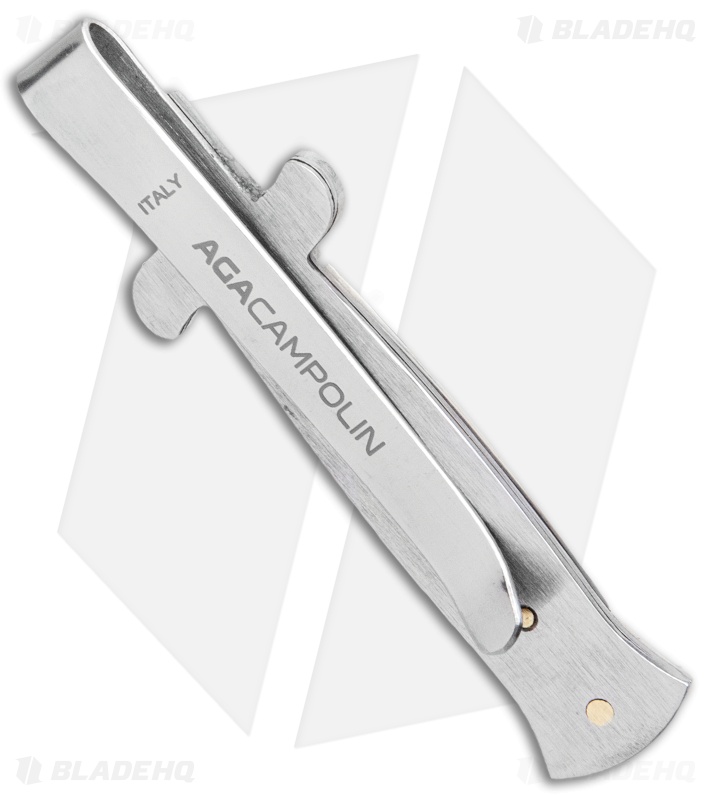 AGA Campolin Stiletto Money Clip (White Bone)