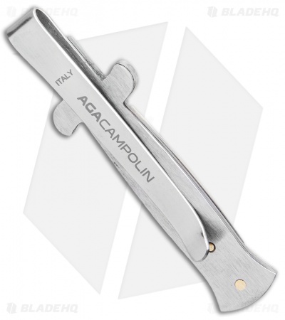 AGA Campolin Stiletto Money Clip (White Bone)