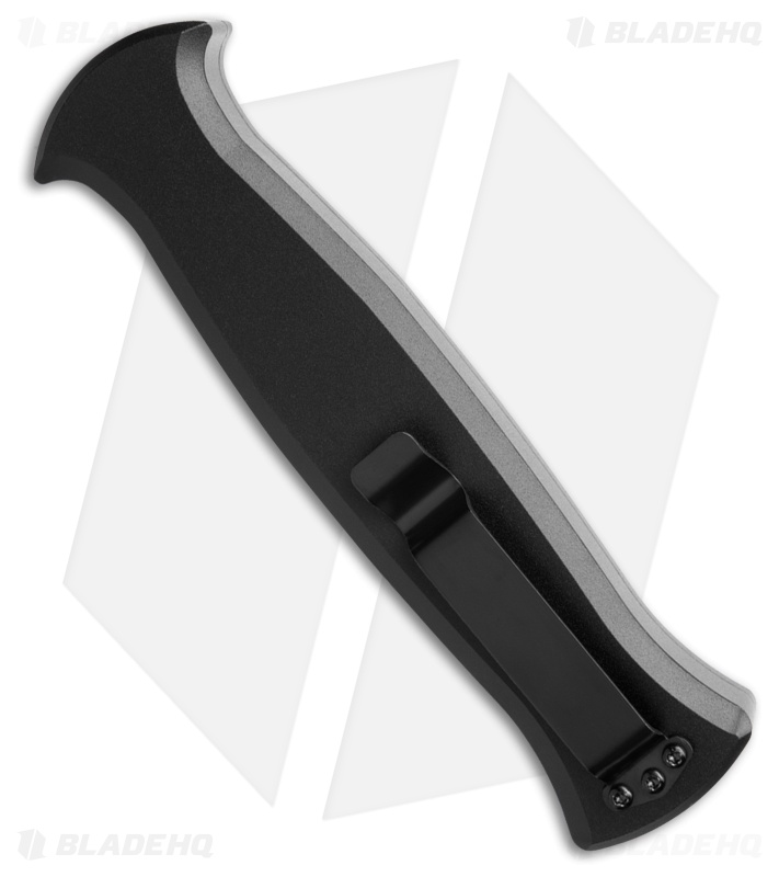 AKC X-treme EVO OTF Automatic Knife Black Aluminum (3.5" Satin)