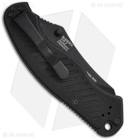 5.11 Tactical ARK Recurve Liner Lock Knife (3.75" Black Serr) 51070
