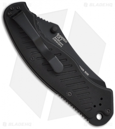 5.11 Tactical ARK Recurve Liner Lock Knife (3.75" Black Serr) 51070