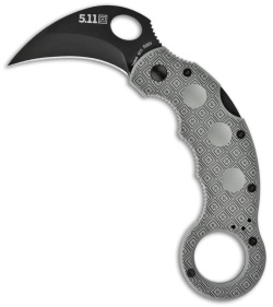 5.11 C.U.B. Master 2.0 Tactical Karambit S30V Knife (2.87" Black) 51048