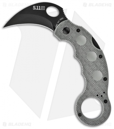 5.11 C.U.B. Master 2.0 Tactical Karambit S30V Knife (2.87" Black) 51048