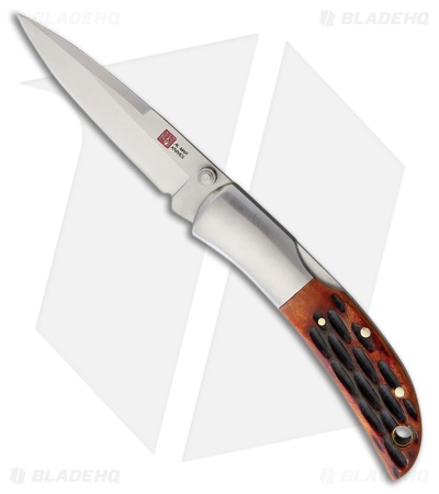 Al Mar Honey Jigged Bone - Folding Knife | 2.5