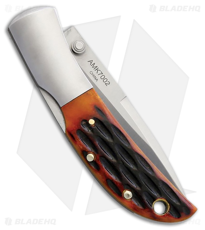 Al Mar Honey Jigged Bone - Folding Knife | 2.5