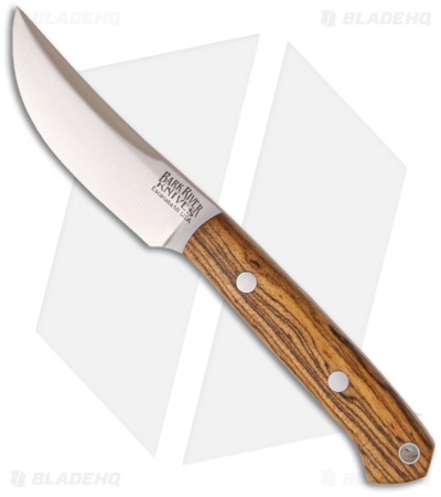 Bark River Little Caper Knife Fixed Blade Bocote (2.75" Plain)