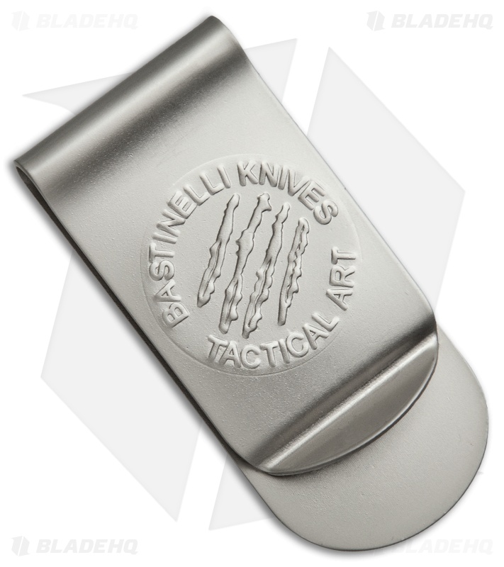 Bastinelli Creations Money Clip Stainless Steel - Gray