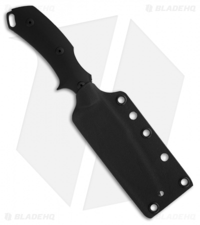 Bastinelli RED Fixed Knife Black Micarta (4" Stonewash)