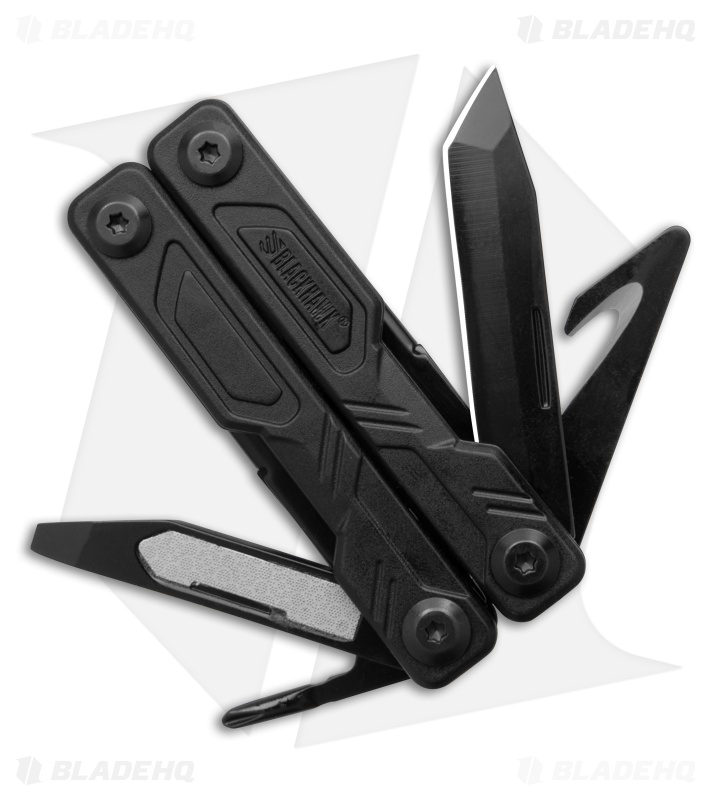 Blackhawk Mini Edc Pocket Tool Black Zytel 8 in 1