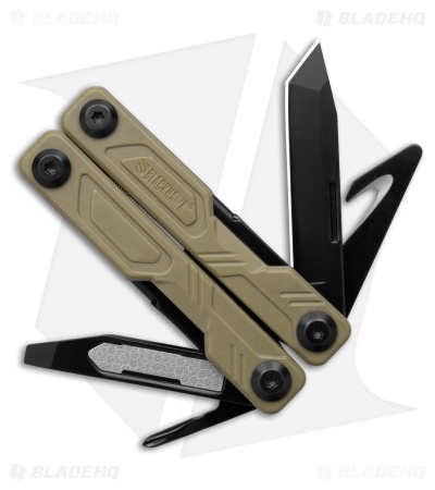 Blackhawk Mini Edc Pocket Tool Tan Zytel 8 in 1