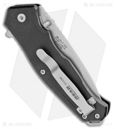 Bear Edge Sideliner Liner Lock Knife Black G-10 (2.875" Bead Blast) 61124B
