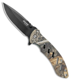 Bear Edge Brisk 1.0 Frame Lock Knife Realtree Green (3.1" Black) 61507