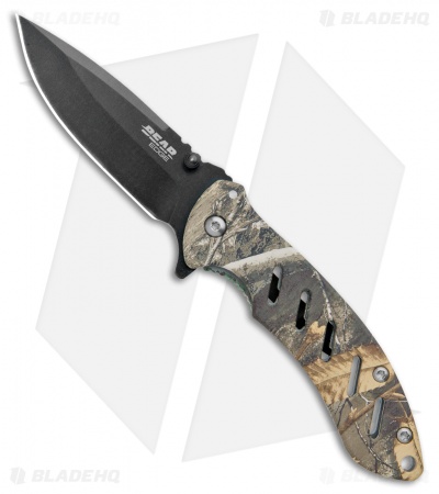 Bear Edge Brisk 1.0 Frame Lock Knife Realtree Green (3.1" Black) 61507