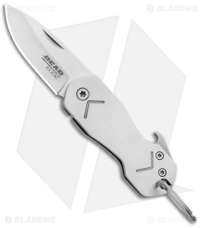 Bear Edge Keychain Knife / Bottle Opener (1.8" Satin) 61523
