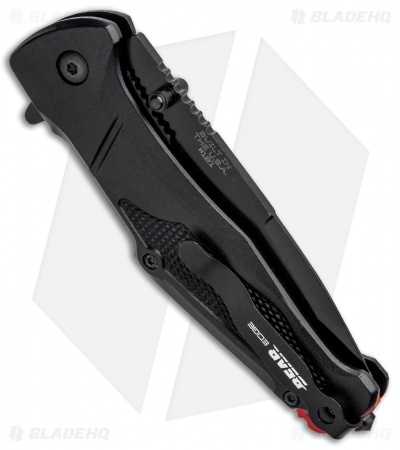 Bear Edge Sideliner Spring Assisted Knife Black Al (3.38" Black) 61121