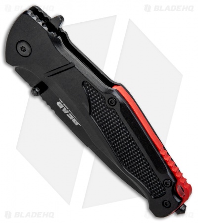Bear Edge Sideliner Spring Assisted Knife Black Al (3.38" Black) 61121