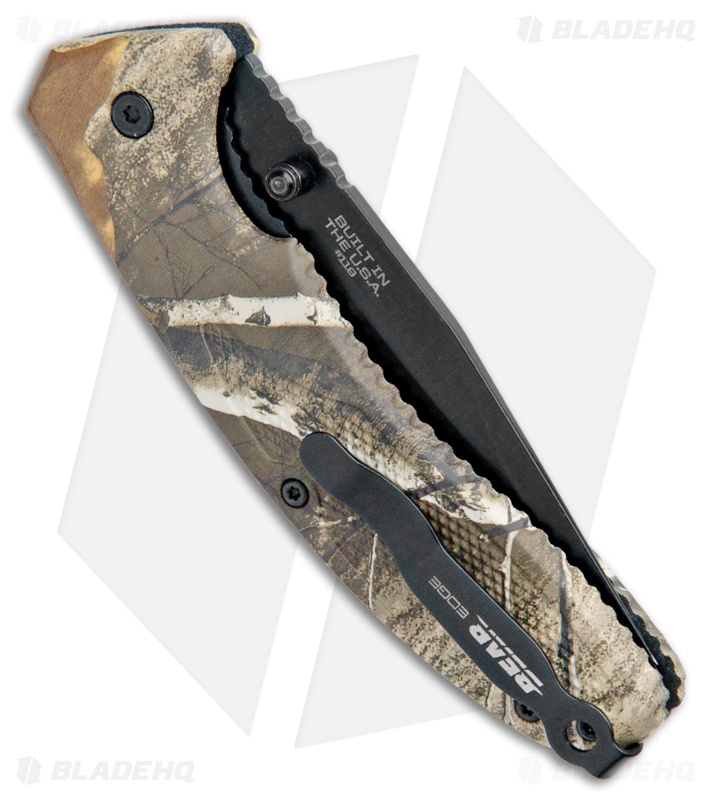 Bear Edge Sideliner 4.5" Spring Assisted Knife Camo Zytel (3.25" Black) 61119