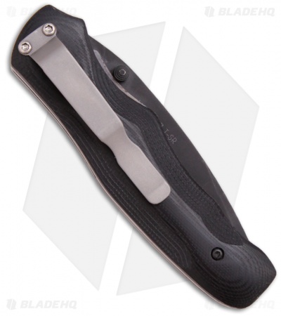 Bear OPS Rancor MC-100-DS4-T-SR Manual Knife (3.25" Black Serr)