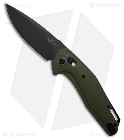 Bear Ops KATAKT I Automatic Slide Lock Knife OD Green G-10 (3.25" Black)