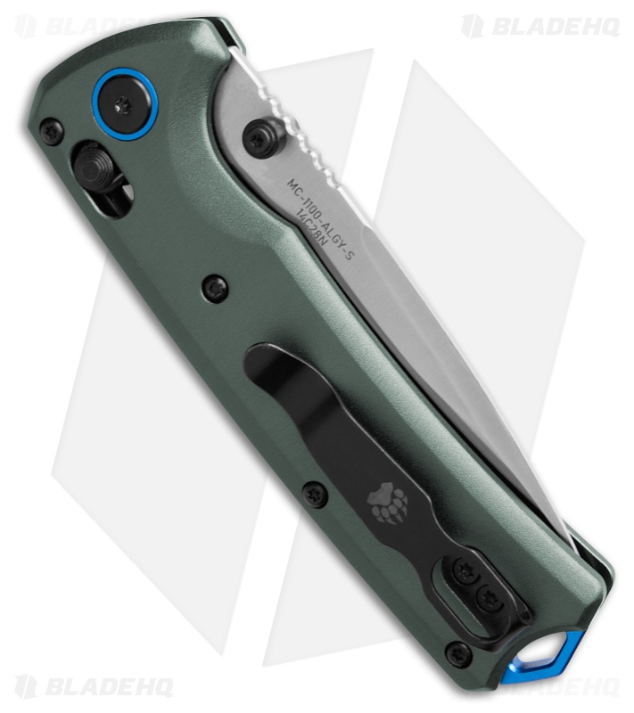 Bear Ops Nekama II Slidelock Knife Gray Aluminum (3.25" Satin)