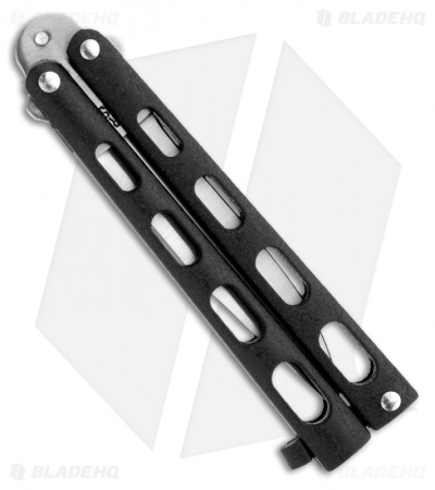 Bear & Son 113 Small Butterfly Knife Silver Vein (3.3" Satin)