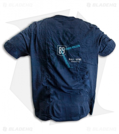 Benchmade Bali-Song Legend T-shirt - Blue