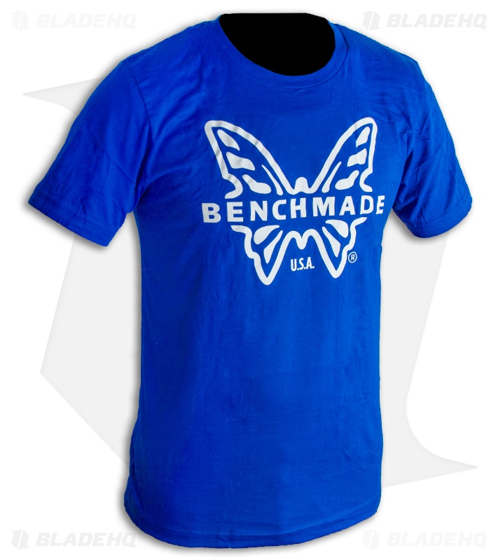 Benchmade Blue Classic Short Sleeve T-Shirt