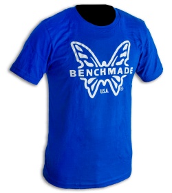 Benchmade Blue Classic Short Sleeve T-Shirt